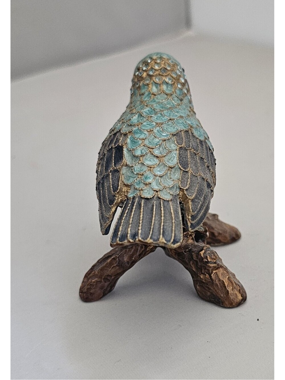 Ciel Collectables Humming Bird Trinket Box, Hand Set Swarovski Crystals, Enamel - Picture 2 of 6